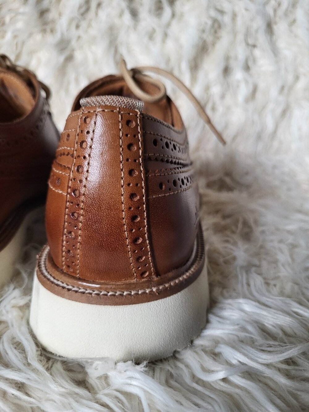 Cole Haan Men's American Classics Longwing Oxford Shoes - Picture 6 of 16